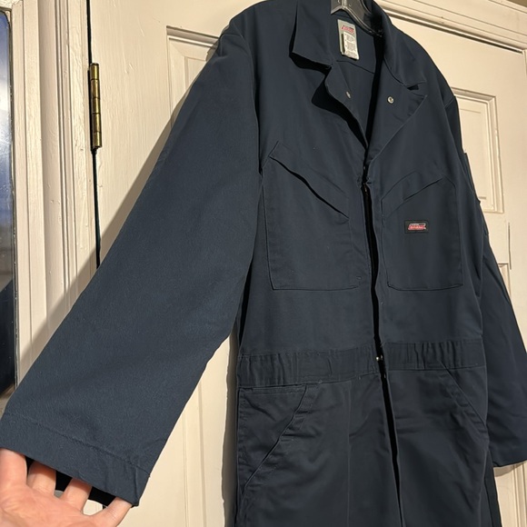 Dickies Coveralls Navy Large Tall - Picture 3 of 9